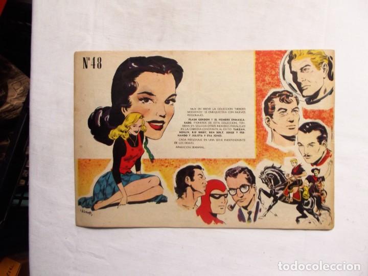 Tebeos: FLASH GORDON N&ordm; 48 LA FALSA EXPLOSION COLECCION HEROES MODERNOS - Foto 2