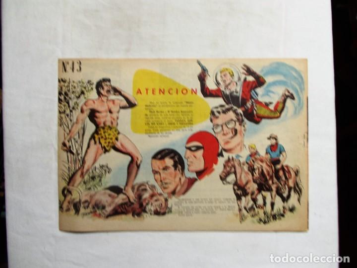 Tebeos: FLASH GORDON N&ordm; 43 EL PLANETA TANIUM COLECCION HEROES MODERNOS - Foto 2