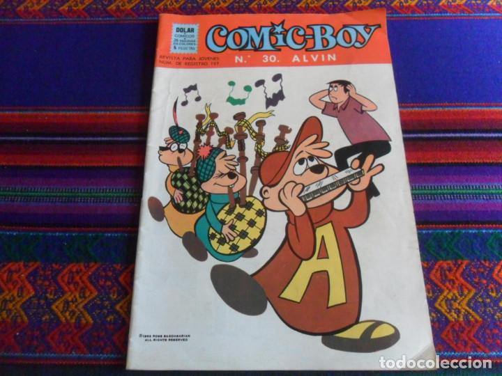 Tebeos: COMIC-BOY COMIC BOY N&ordm; 30 ALVIN. D&Oacute;LAR 1964. BUEN ESTADO Y DIF&Iacute;CIL. - Foto 1