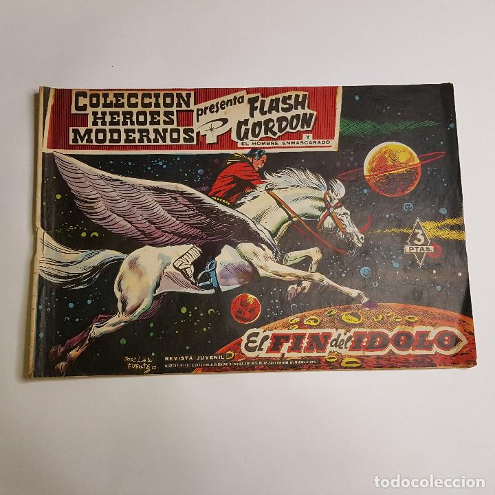 Tebeos: DOLAR - COLECCION HEROES MODERNOS - FLASH GORDON - EL FIN DEL IDOLO 19 - Foto 1