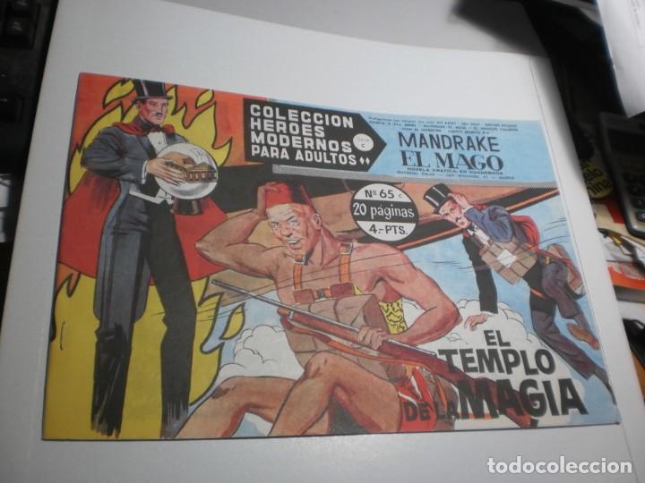 Tebeos: mandrake el mago n&ordm; 65 el templo de la magia (seminuevo) - Foto 1