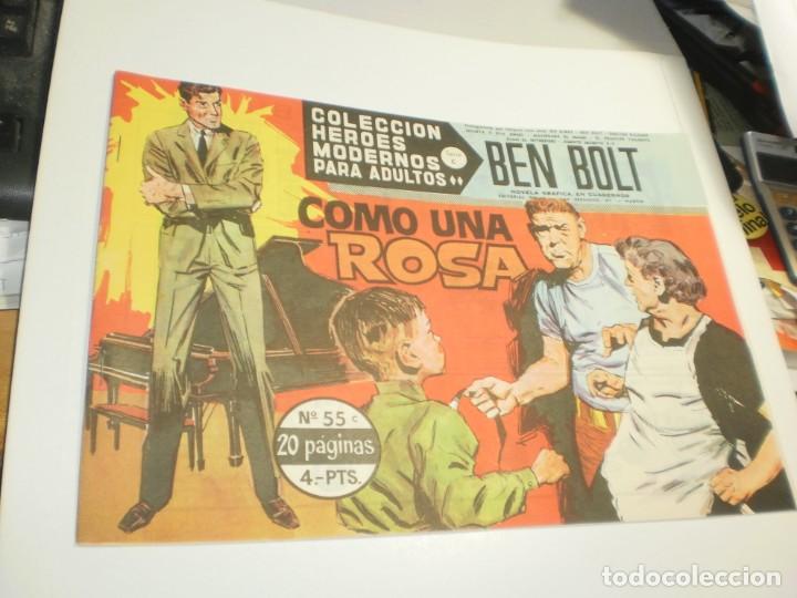 Tebeos: ben bolt n&ordm; 55 como una rosa (seminuevo) - Foto 1
