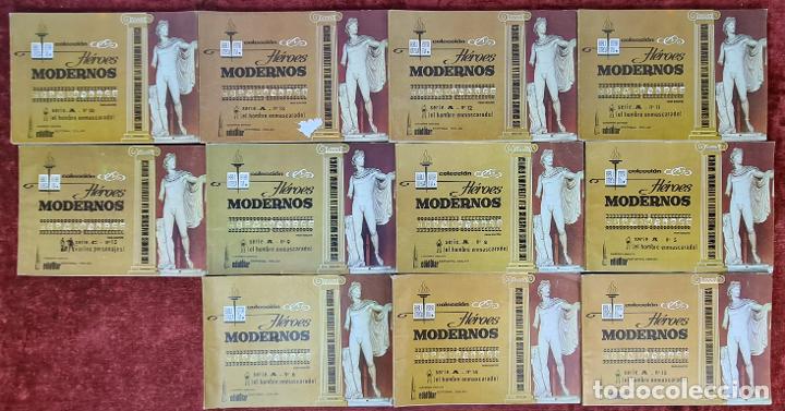 Tebeos: COLECCION HEROES MODERNOS. EDITORIAL DOLAR. 11 EJEMPLARES. CIRCA 1950. - Foto 1