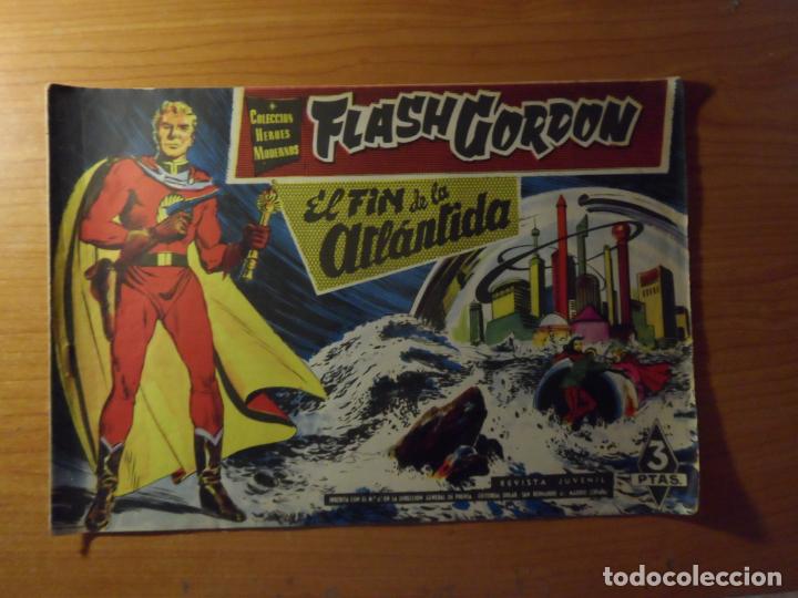 Tebeos: FLASH GORDON DEL 1 AL 40 COLECCION HEROES MODERNOS DOLAR 1959 - Foto 3