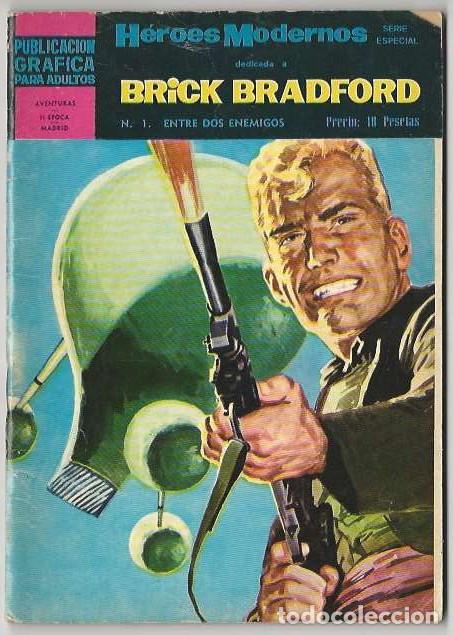 Tebeos: D&oacute;lar. Brick Bradford. Heroes modernos. 1 - Foto 1