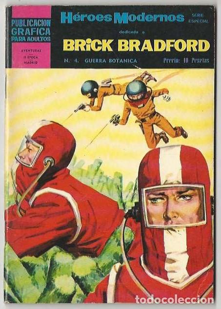Tebeos: D&oacute;lar. Brick Bradford. Heroes modernos. 4 - Foto 1