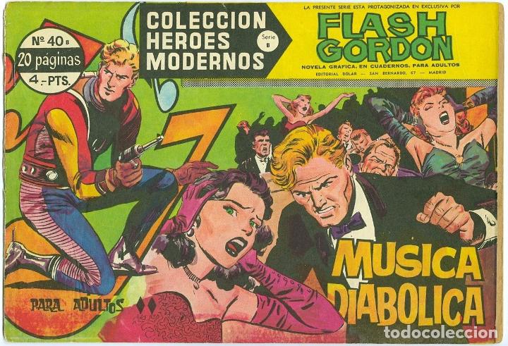Tebeos: D&oacute;lar. H&eacute;roes modernos. Serie B. 40. - Foto 1