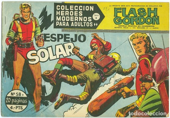 Tebeos: D&oacute;lar. H&eacute;roes modernos. Serie B. 58. - Foto 1