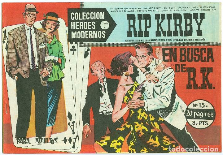 Tebeos: D&oacute;lar. H&eacute;roes modernos. Serie C. 15. - Foto 1