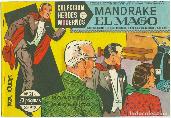 Tebeos: D&oacute;lar. H&eacute;roes modernos. Serie C. 21. - Foto 1