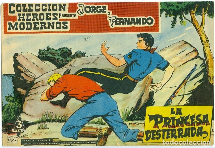 Tebeos: D&oacute;lar. H&eacute;roes modernos. Jorge y Fernando. 2 - Foto 1