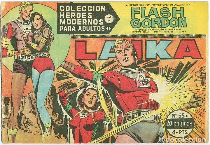 Tebeos: D&oacute;lar. H&eacute;roes modernos. Serie B. 55. - Foto 1