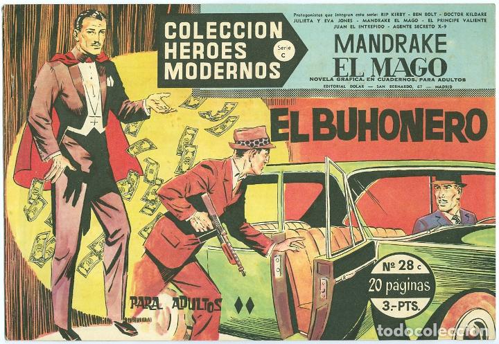 Tebeos: D&oacute;lar. H&eacute;roes modernos. Serie C. 28. - Foto 1