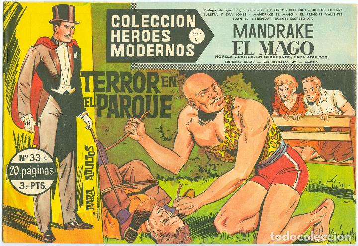 Tebeos: D&oacute;lar. H&eacute;roes modernos. Serie C. 33. - Foto 1