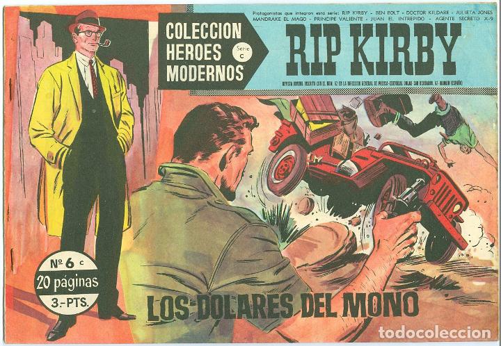 Tebeos: D&oacute;lar. H&eacute;roes modernos. Serie C. 6. - Foto 1