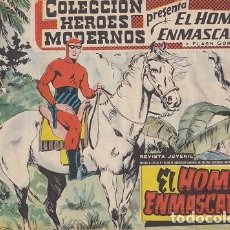 BDs: EL HOMBRE ENMASCARADO Y FLASH GORDON Nº 01 COLECCION HEROES MODERNOS EDITORIAL DOLAR #. Lote 271820413