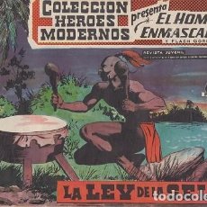 Tebeos: EL HOMBRE ENMASCARADO Y FLASH GORDON Nº 06 COLECCION HEROES MODERNOS EDITORIAL DOLAR #. Lote 271820763