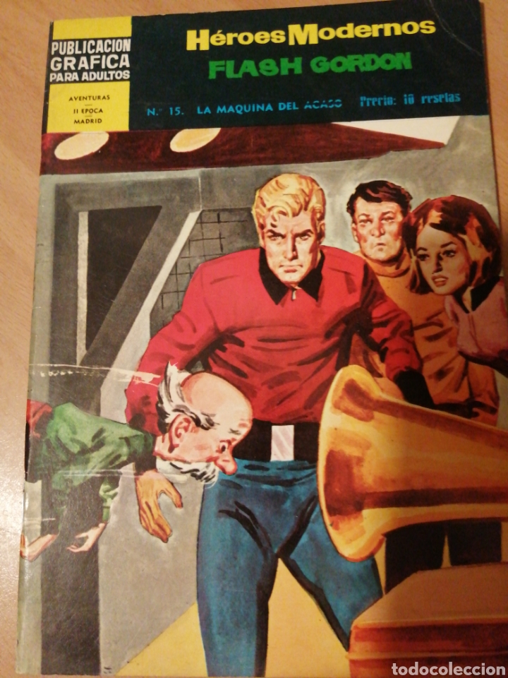 Tebeos: Lote &rdquo;Flash Gordon&rdquo;, H&eacute;roes Modernos, 8 numeros - Foto 5