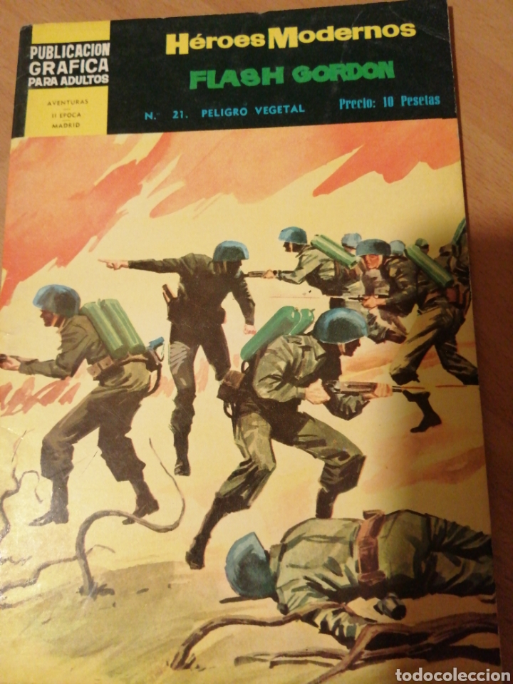Tebeos: Lote &rdquo;Flash Gordon&rdquo;, H&eacute;roes Modernos, 8 numeros - Foto 6