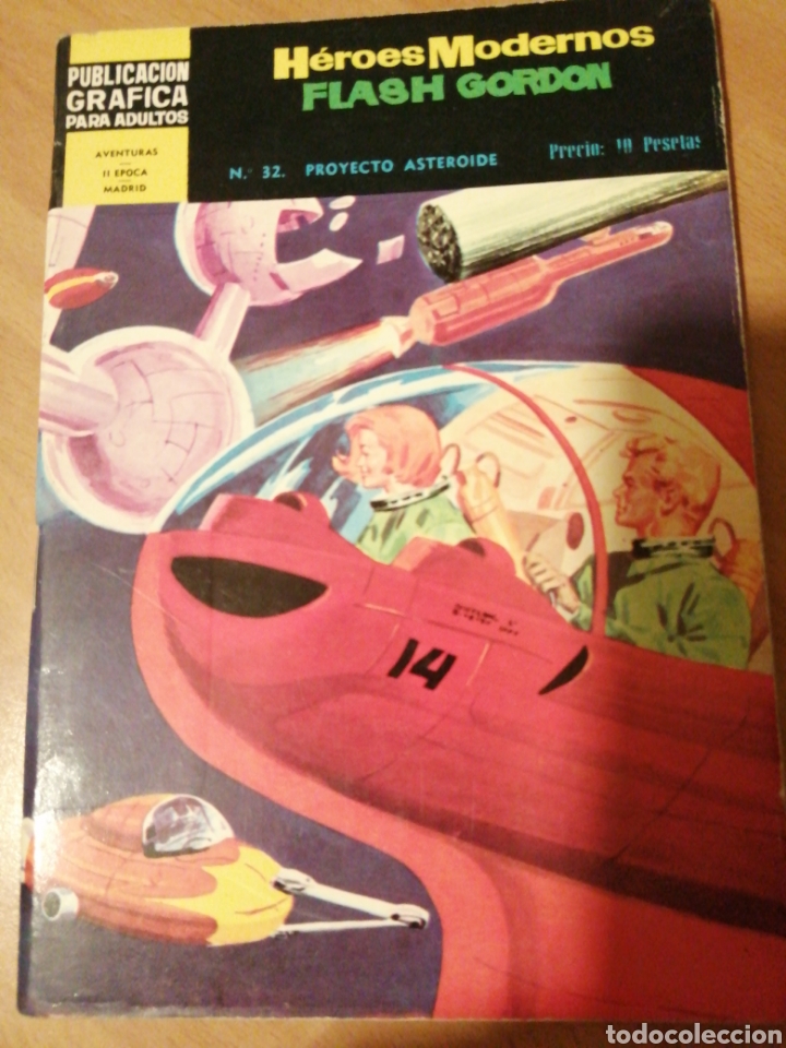 Tebeos: Lote &rdquo;Flash Gordon&rdquo;, H&eacute;roes Modernos, 8 numeros - Foto 7
