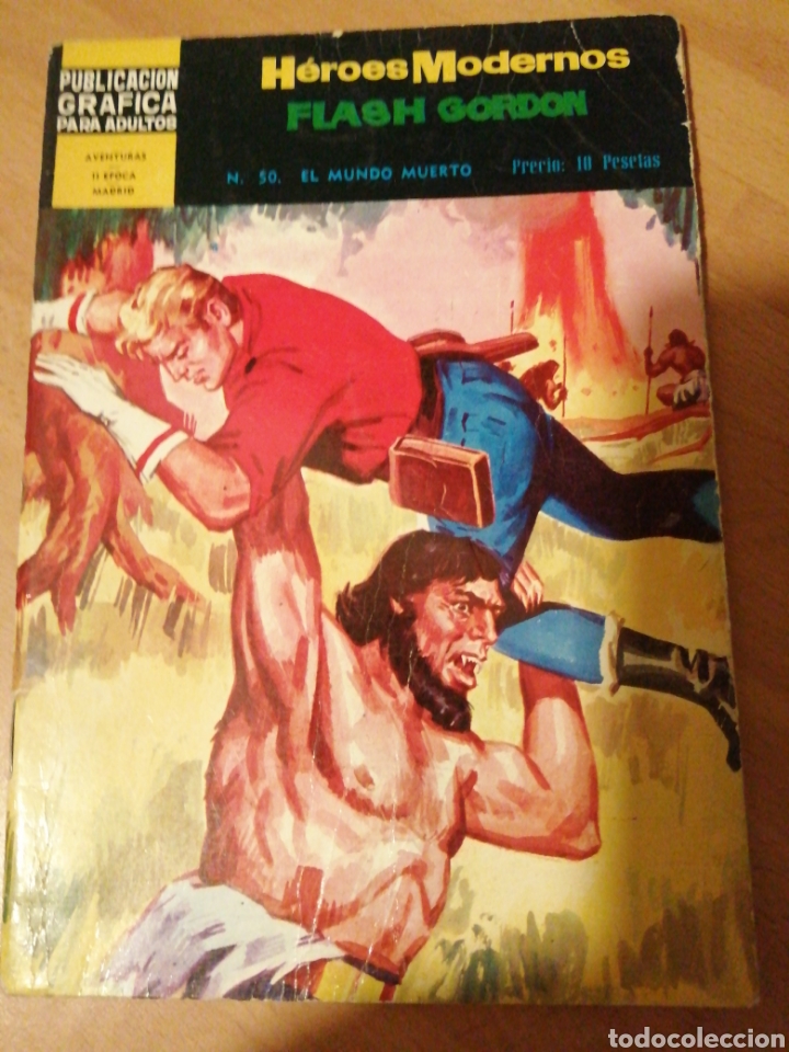 Tebeos: Lote &rdquo;Flash Gordon&rdquo;, H&eacute;roes Modernos, 8 numeros - Foto 10