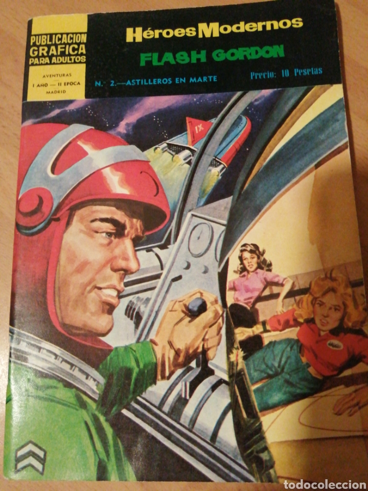 Tebeos: Lote &rdquo;Flash Gordon&rdquo;, H&eacute;roes Modernos, 8 numeros - Foto 1