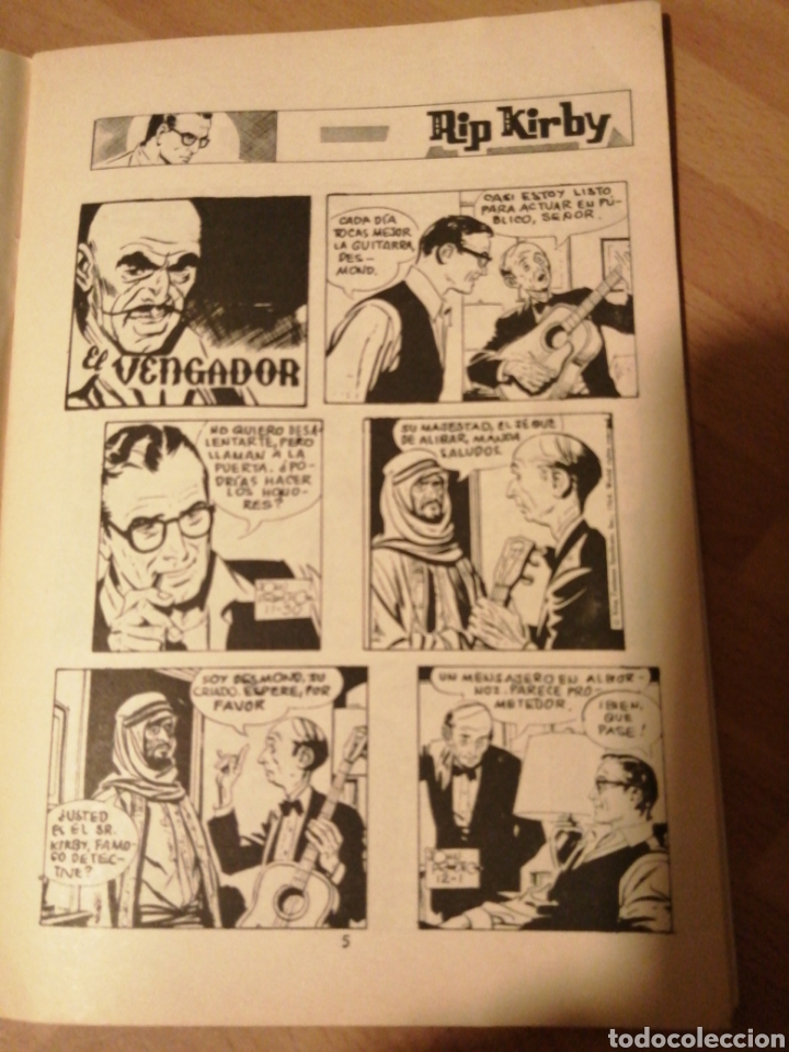 Tebeos: Lote &rdquo;Rip Kirby&rdquo;, H&eacute;roes Modernos, 5 n&uacute;meros - Foto 2