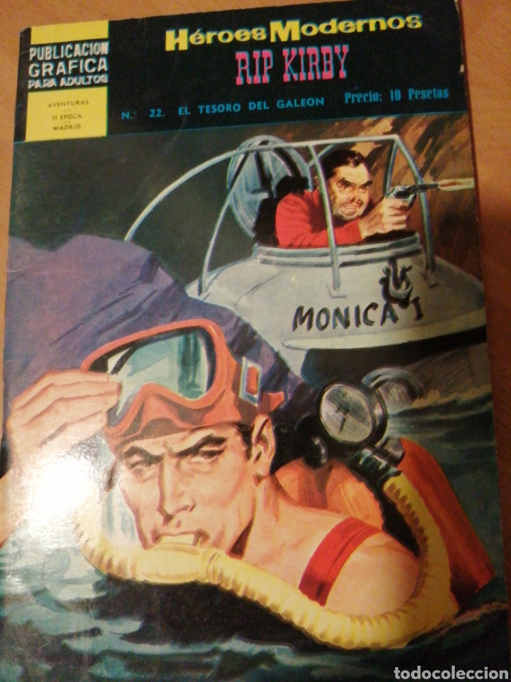 Tebeos: Lote &rdquo;Rip Kirby&rdquo;, H&eacute;roes Modernos, 5 n&uacute;meros - Foto 4