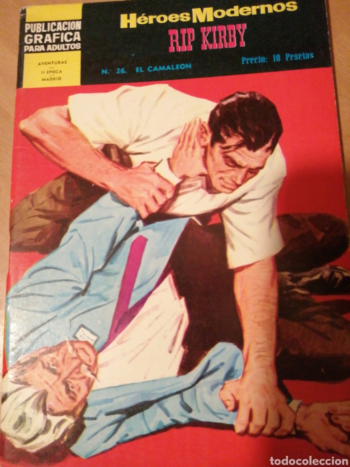 Tebeos: Lote &rdquo;Rip Kirby&rdquo;, H&eacute;roes Modernos, 5 n&uacute;meros - Foto 5