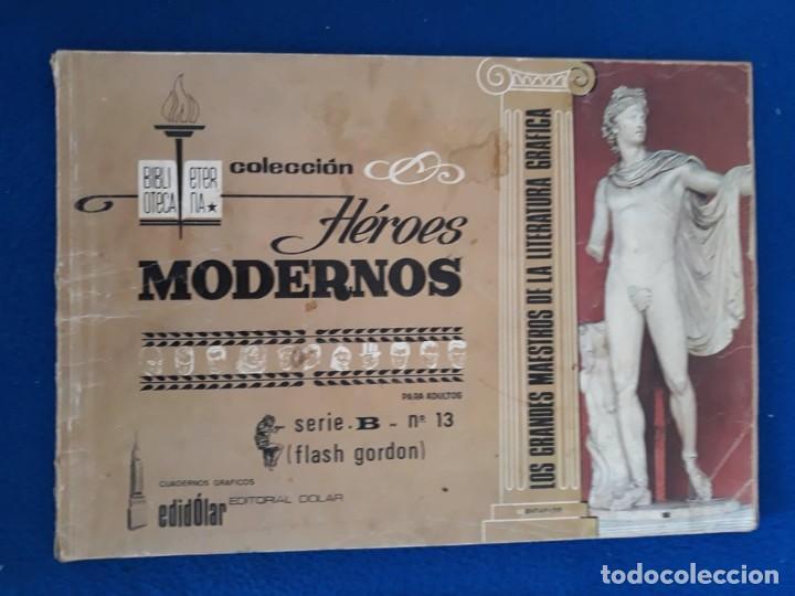 Tebeos: H&Eacute;ROES MODERNOS SERIE B N&ordm; 13: FLASH GORDON - DOLAR - Foto 1