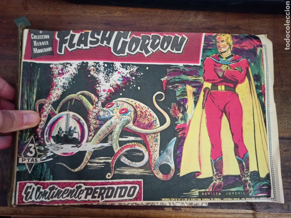 FLASH GORDON. COLECCIÓN HEROES MODERNOS. Nº 1-57. DOLAR, 1959 (Tebeos y Comics - Dólar)