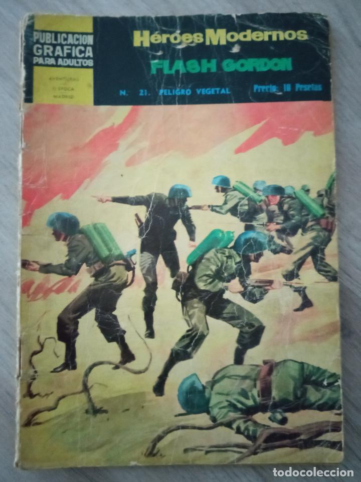 Tebeos: HEROES MODERNOS, FLASH GORDON, N&ordm; 21 - Foto 1