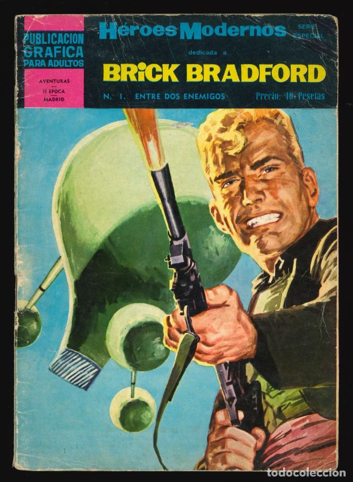 Tebeos: BRICK BRADFORD (H&Eacute;ROES MODERNOS) - D&Oacute;LAR / N&Uacute;MERO 1 - Foto 1
