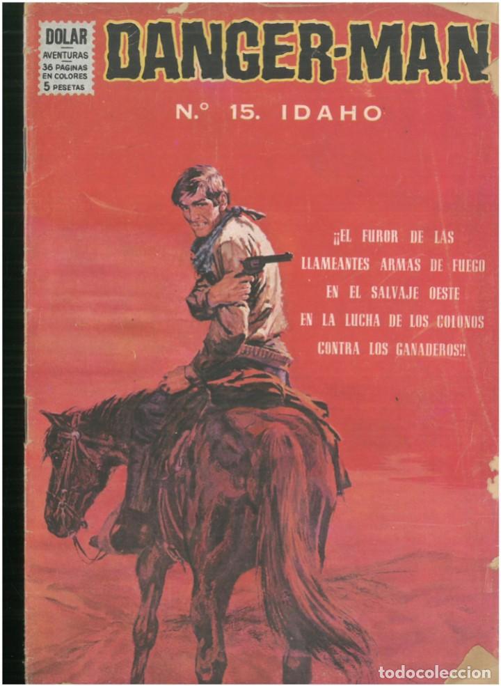 Tebeos: DANGER-MAN N&ordm; 15. IDAHO. EDITORIAL DOLAR. C-81 - Foto 1