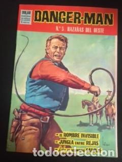 Tebeos: Danger-man 5 haza&ntilde;as del oeste, editorial D&oacute;lar - Foto 1