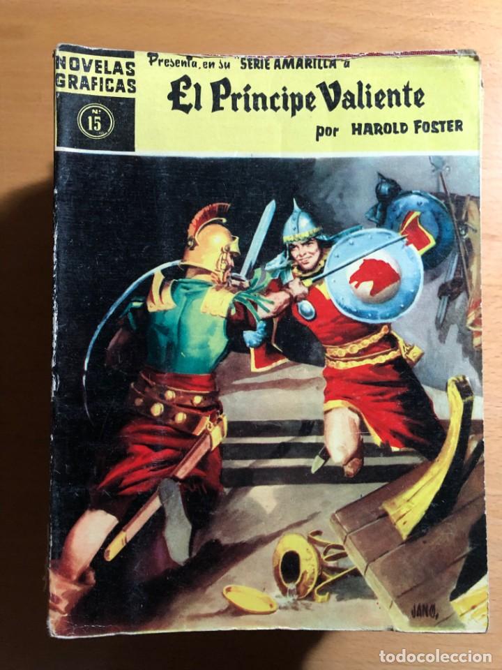 Tebeos: Lote 16 comics Pr&iacute;ncipe Valiente. Editorial Dolar. - Foto 2