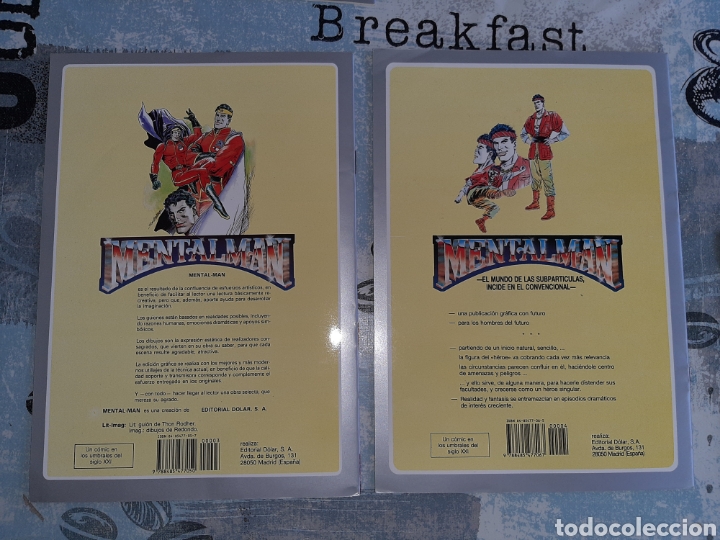 Tebeos: Mentalman Colecci&oacute;n Completa 9 n&uacute;meros Editorial dolar - Foto 5