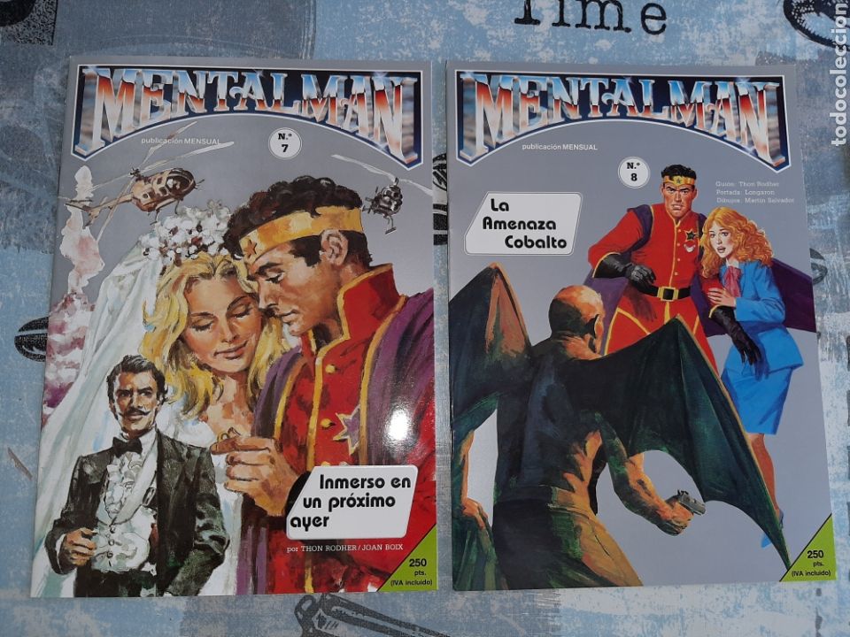 Tebeos: Mentalman Colecci&oacute;n Completa 9 n&uacute;meros Editorial dolar - Foto 8
