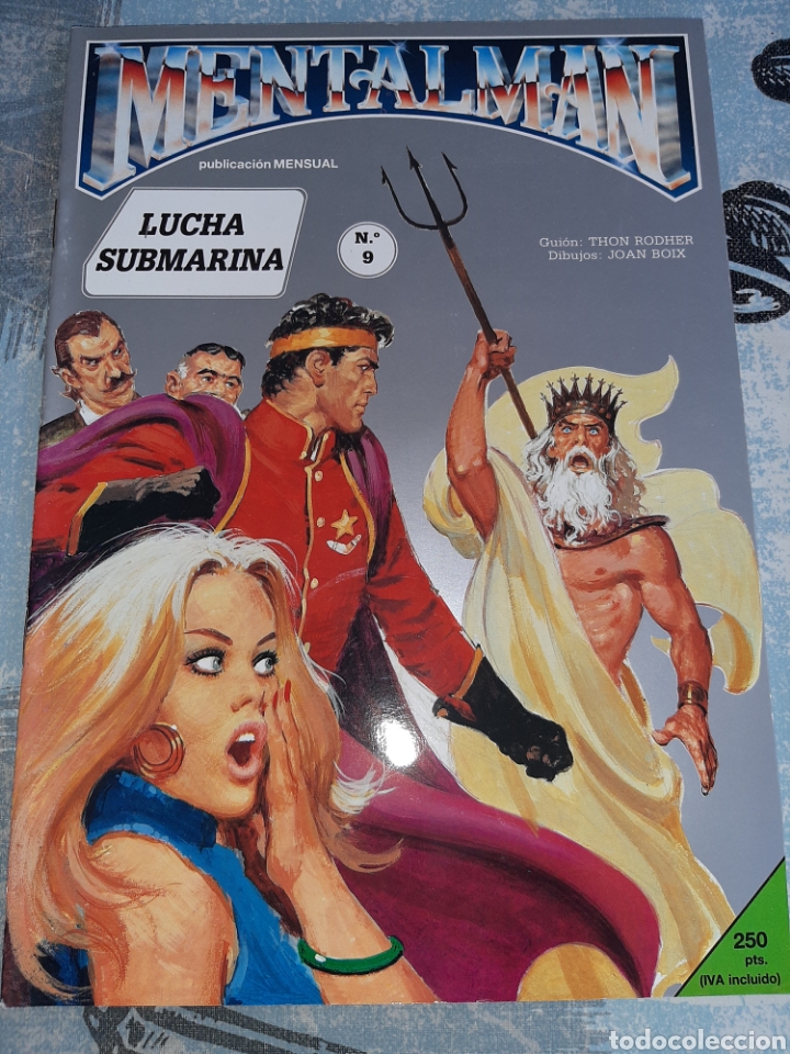 Tebeos: Mentalman Colecci&oacute;n Completa 9 n&uacute;meros Editorial dolar - Foto 10