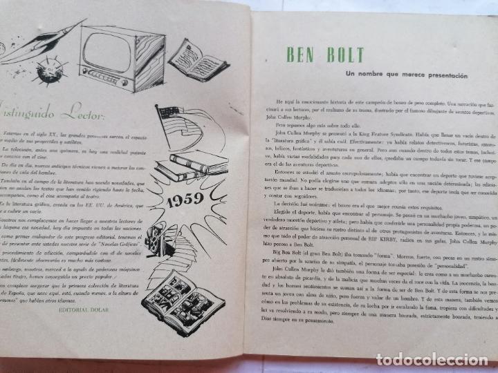 Tebeos: BIG BEN BOLT - LOS PRIMEROS COMBATES, N&ordm; 1, EDITORIAL DOLAR 1959 - Foto 4