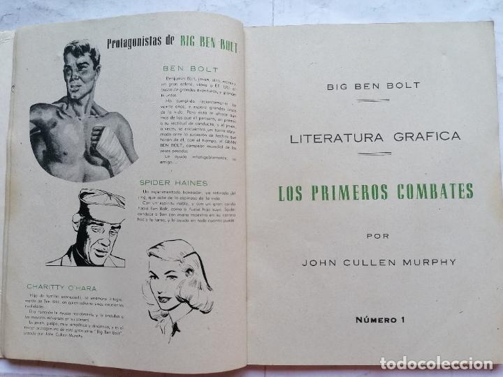 Tebeos: BIG BEN BOLT - LOS PRIMEROS COMBATES, N&ordm; 1, EDITORIAL DOLAR 1959 - Foto 5