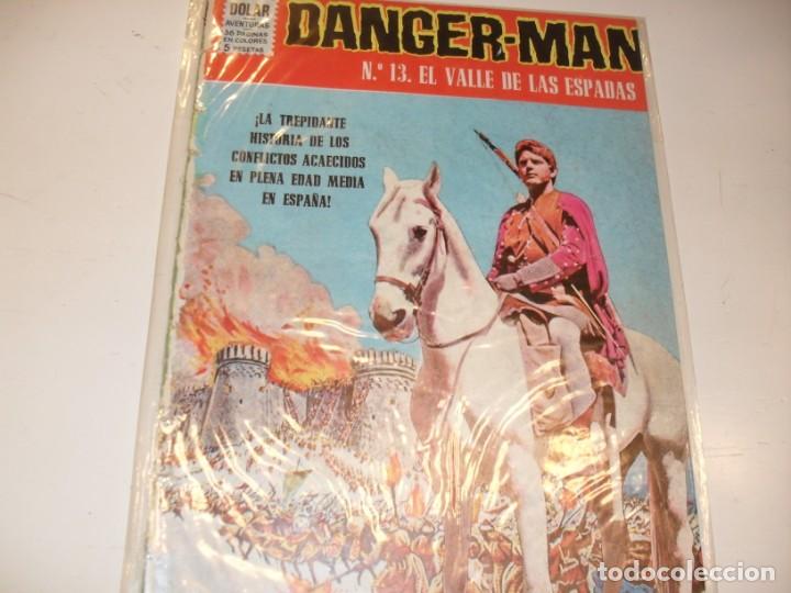 DANGER-MAN 13.EDITORIAL DOLAR,AÑO 1964-TEBEO DIFICIL. (Tebeos y Comics - Dólar)