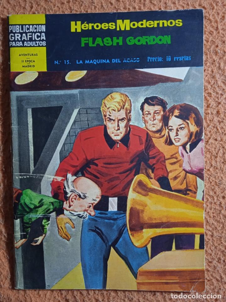 Tebeos: HEROES MODERNOS - FLASH GORDON N&ordm; 15 - DOLAR - Foto 1