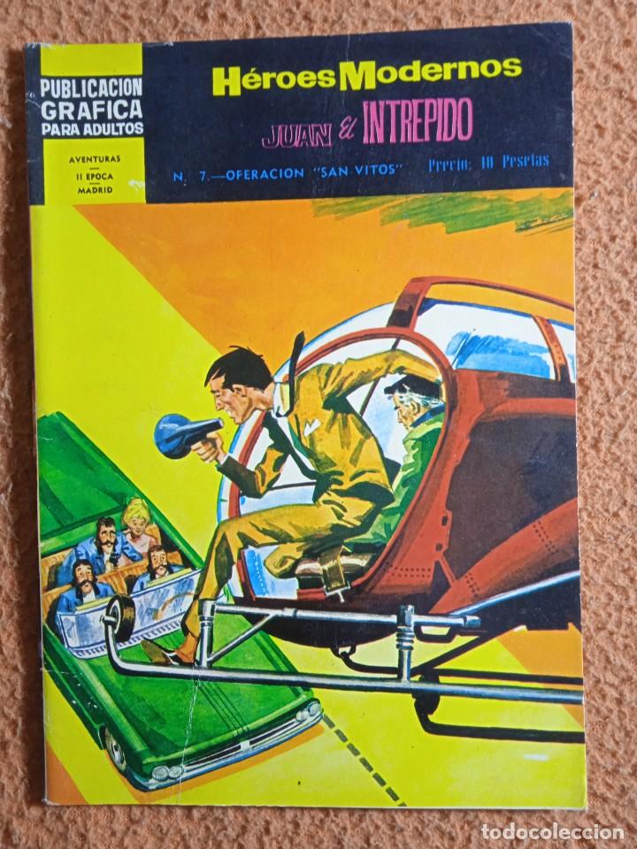 Tebeos: HEROES MODERNOS JUAN EL INTREPIDO 7 - Foto 1