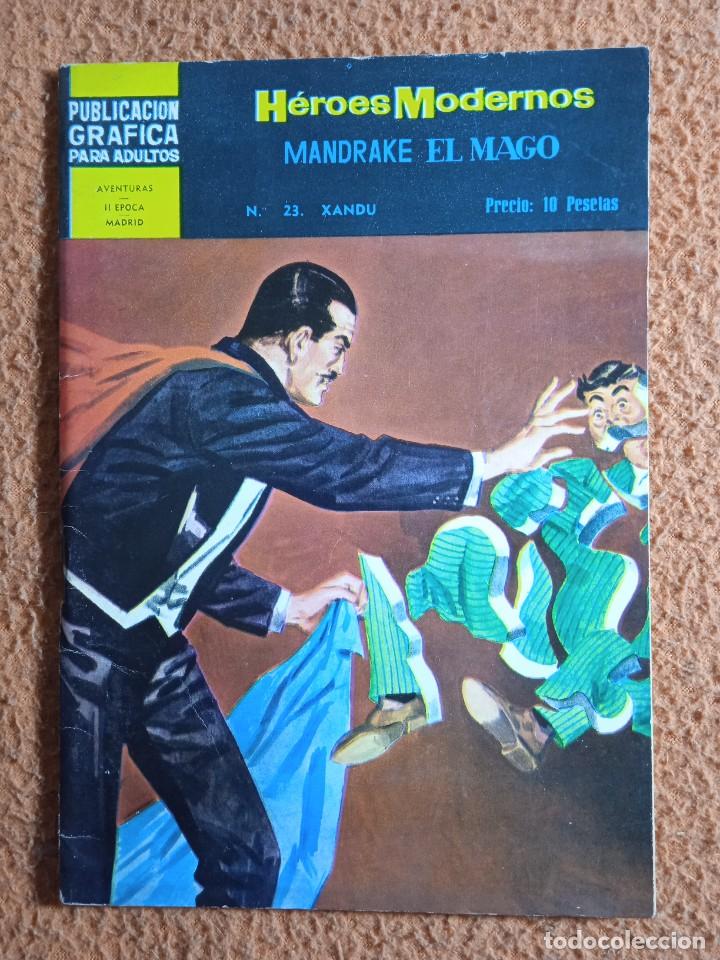 Tebeos: HEROES MODERNOS MANDRAKE EL MAGO 23 - Foto 1