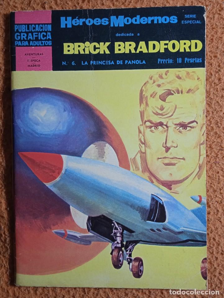 Tebeos: HEROES MODERNOS BRICK BRADFORD 6 - Foto 1