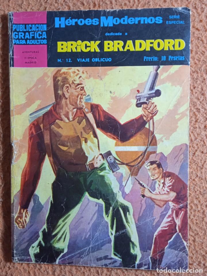 Tebeos: HEROES MODERNOS BRICK BRADFORD 12 - Foto 1