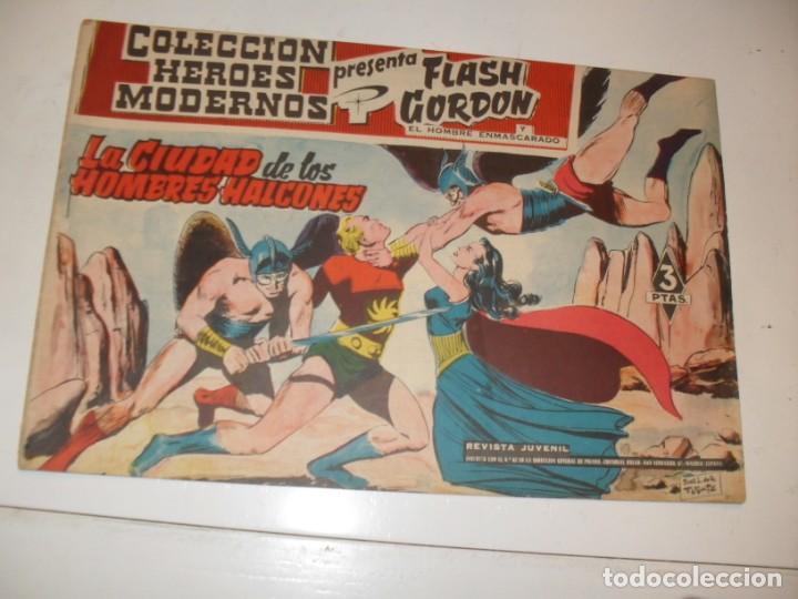 Tebeos: heroes modernos presenta flash gordon 02.(de 30).editorial dolar,a&ntilde;o 1959. - Foto 1