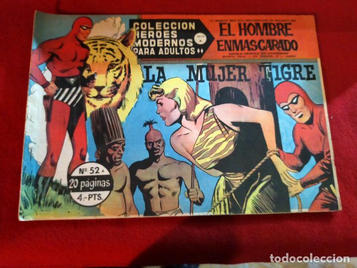 Tebeos: EL HOMBRE ENMASCARADO N&ordm; 52- DOLAR - Foto 1