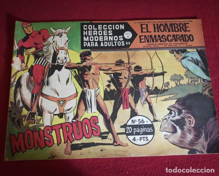 Tebeos: EL HOMBRE ENMASCARADO N&ordm; 56 - DOLAR - Foto 1